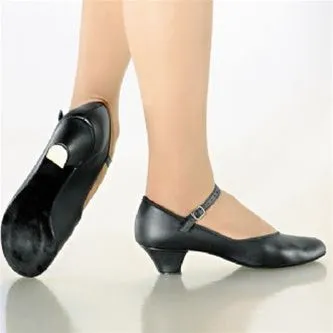 1.25" Meredith -- Mary Jane Ballroom Shoe -- Black Peak Mode