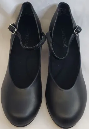 Elastic Sling night walk 1.5" Rhonda -- Women's Instep Strap Character Shoe