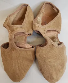 Surf Mode 1"  Grecian Stretch Canvas -- Elasto-Split Teaching Shoes -- Tan