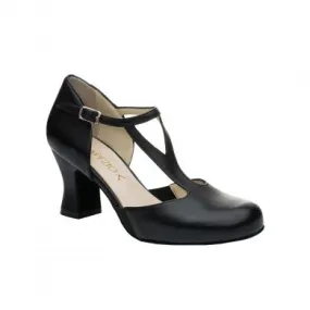 AI Path 2.5" Aubrey -- Y Strap Ballroom Shoe -- Black