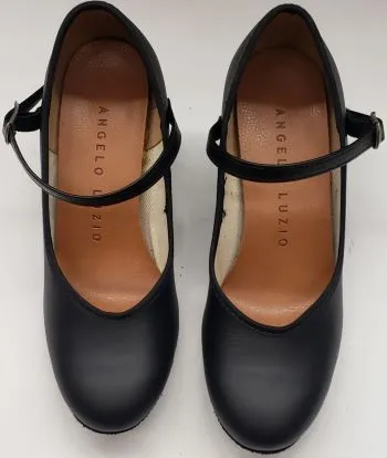 Rich Jewel Cotton Touch 2" Amayah -- Women's Closed Toe Ballroom Shoe -- Black