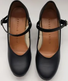 Rich Jewel Cotton Touch 2" Amayah -- Women's Closed Toe Ballroom Shoe -- Black