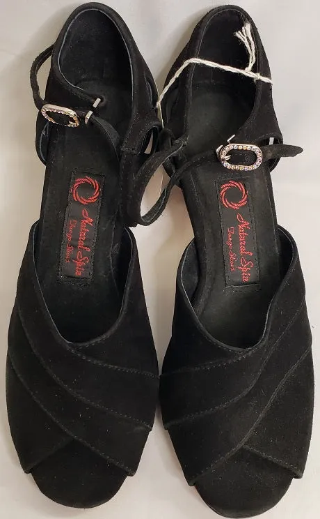 2" Beatriz -- Tango Shoe -- Black Suede Chic Fit