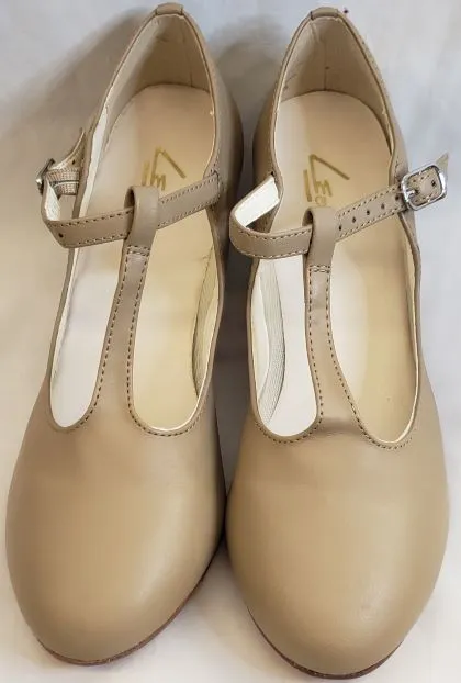 2" Daniella -- Women's T-Strap Character Shoe Padded Tongue All Comfort