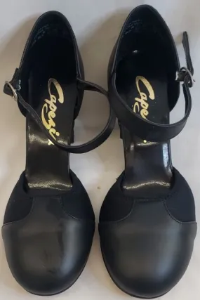 Queen Touch 2" New Yorker II -- Women's Flexible Character Shoe --  Black