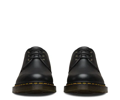 3 Eye Vegan 1461 Shoe in Black from Dr. Martens Wide fit