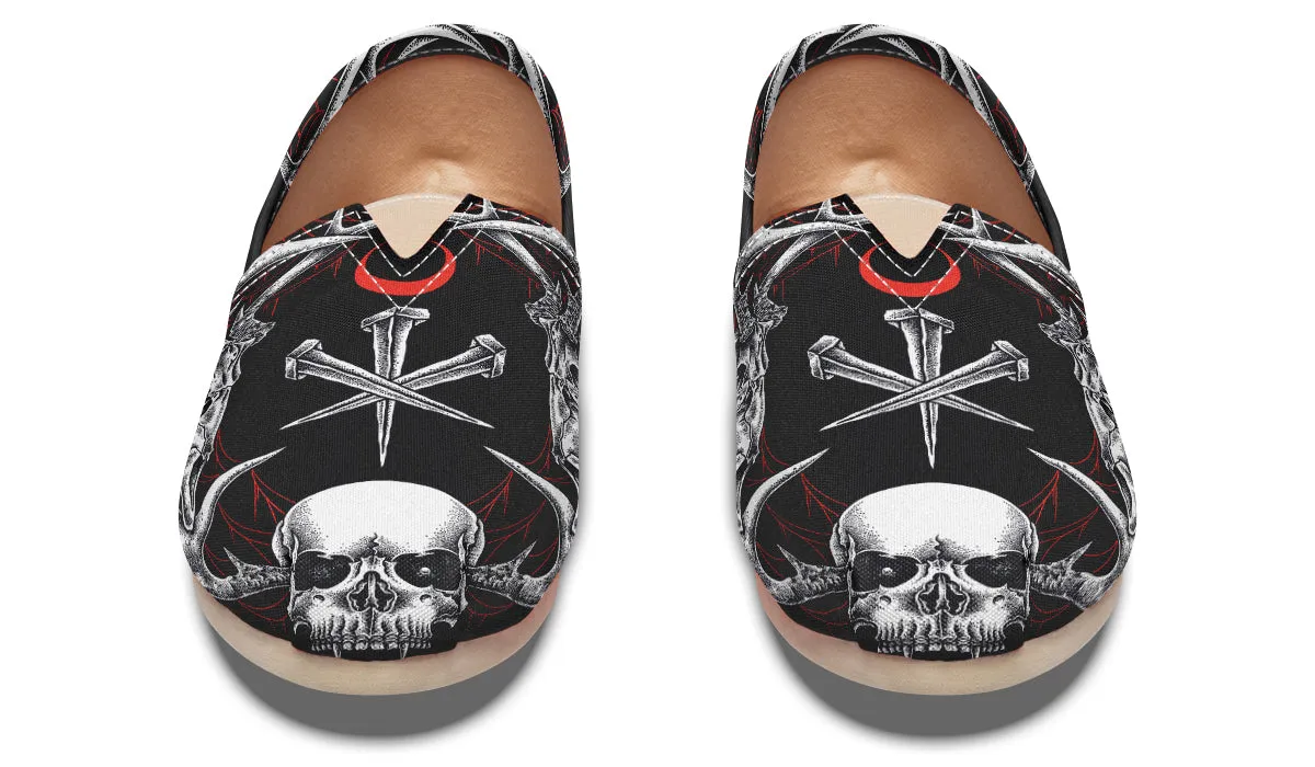 Durable Construction 3 Nails Casual Shoes