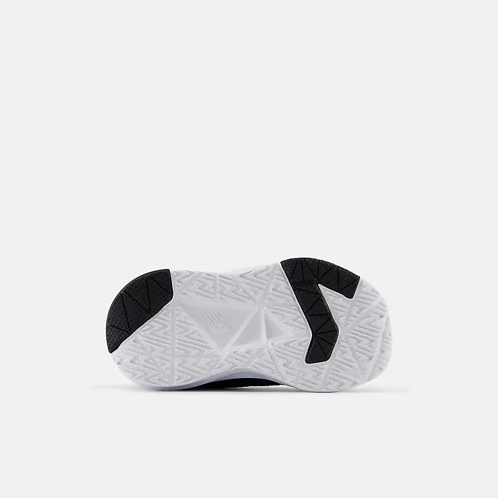 578v1 Bungee Lace with Top Strap - Black with White Party Mood Quick Fit