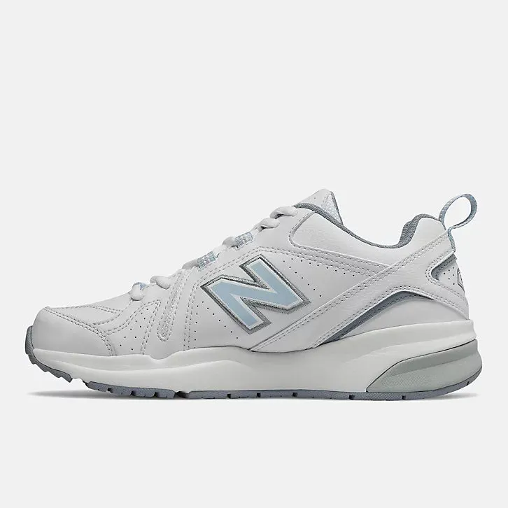 Daily Essential Comfort Run 608v5 - White with Light Blue