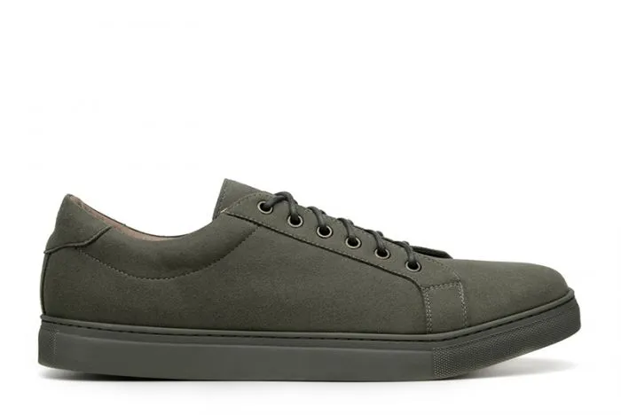 Dual Tone Island Vibe 772 Sneaker in Dark Olive from Ahimsa