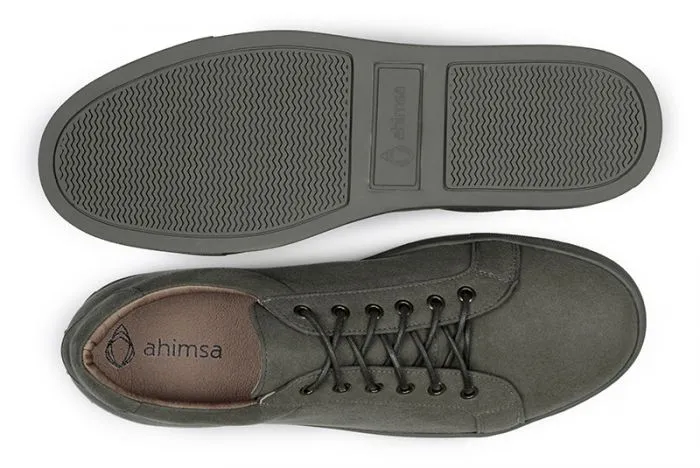 772 Sneaker in Dark Olive from Ahimsa Cushioned Base Work Commute Slip Resistant Outdoor Explorers