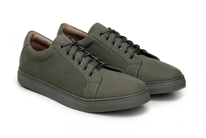 772 Sneaker in Dark Olive from Ahimsa Shock Guard Fashion Glow