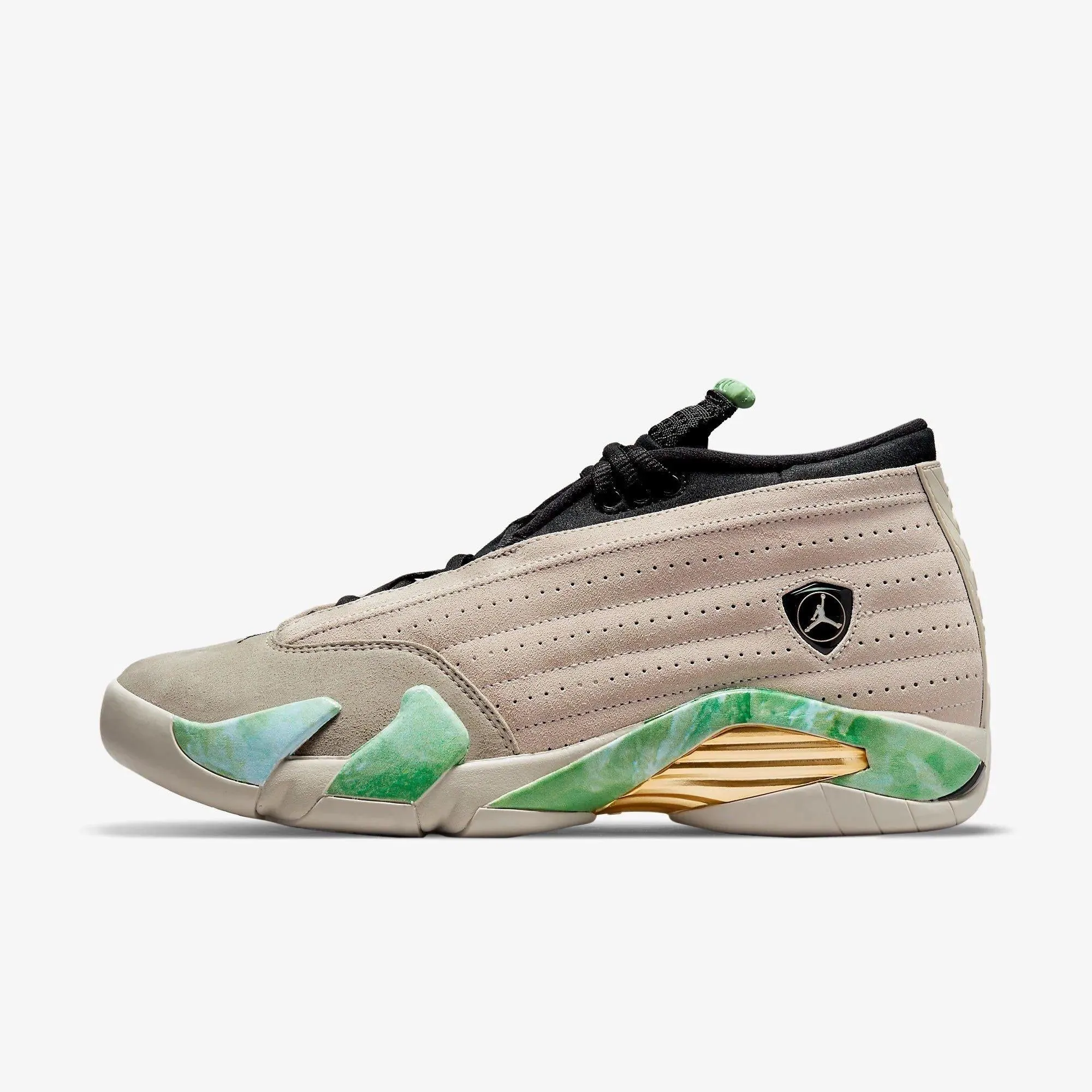 (Women's) Air Jordan 14 Retro Low SP x Aleali May 'Fortune' (2021) DJ1034-200 Flexible Sole Design
