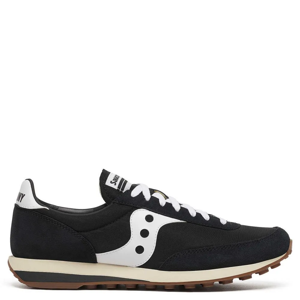 Zen Step Saucony Trainer 80 in Black/White