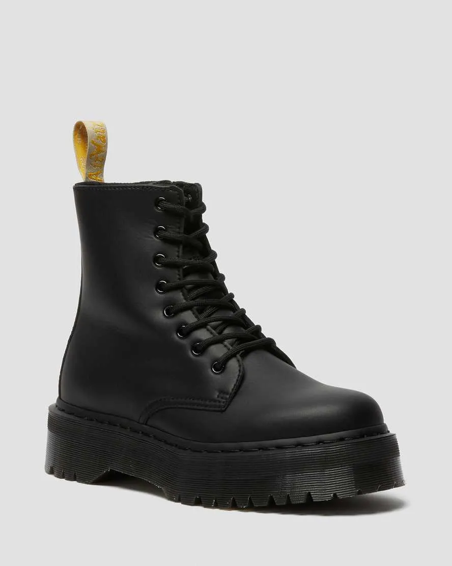 Dual Tone Sturdy Build Vegan Jadon II in Black from Dr. Martens