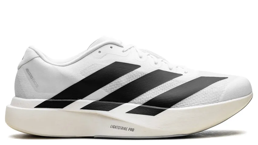 adidas Adizero Evo SL White Black (Women's) Suede Soft