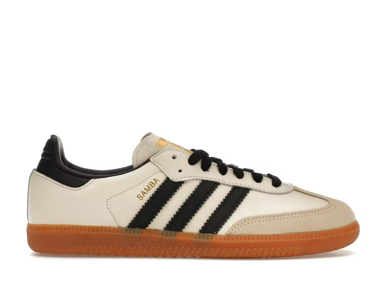 Adidas Samba OG 'Cream White Sand Strata Rubber Sole All Weather Everyday Users