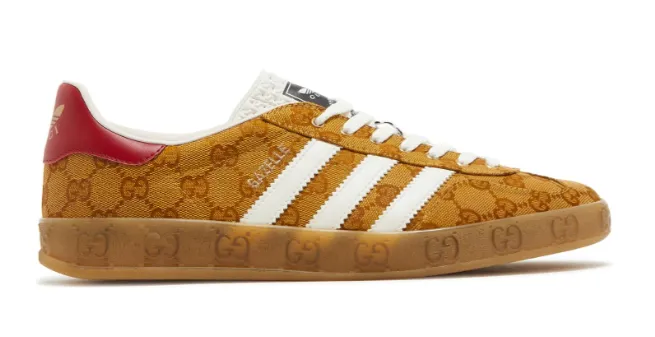 Stride Easy ADIDAS X GUCCI Gazelle 'GG Monogram'