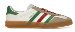 Fresh Tone adidas x Gucci Gazelle White Green Red (Women's)