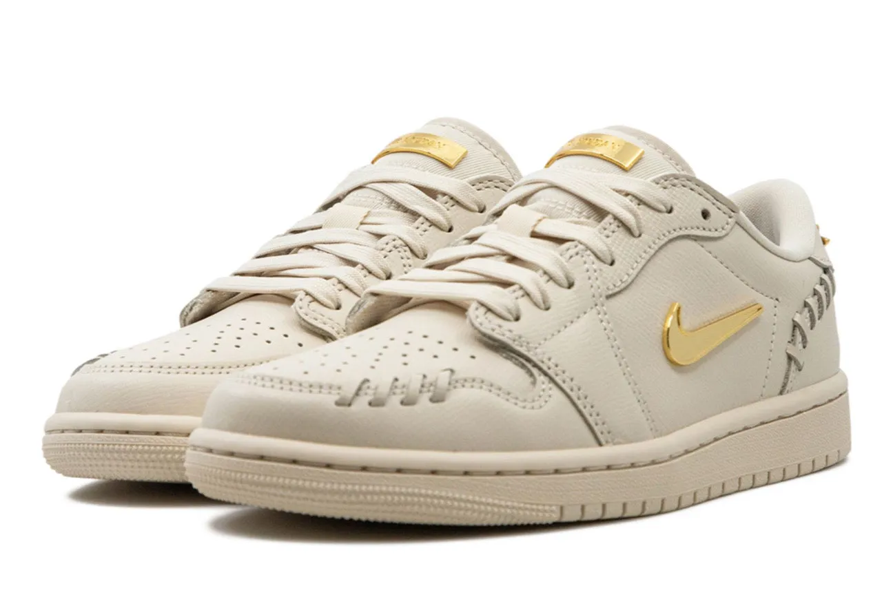 Air Jordan 1 Low "Method of Make" Metallic Gold (W) Dry Base