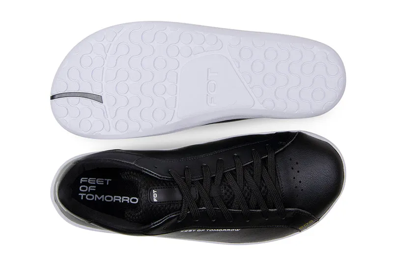 Durable Build Airport Travel EOS Sneaker in Black from Feet of Tomorrow