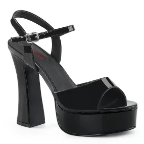 orthopedic DOLLY-09 Black Patent