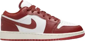 Retro Mood On Trend Air Jordan 1 Low Dune Red (GS)