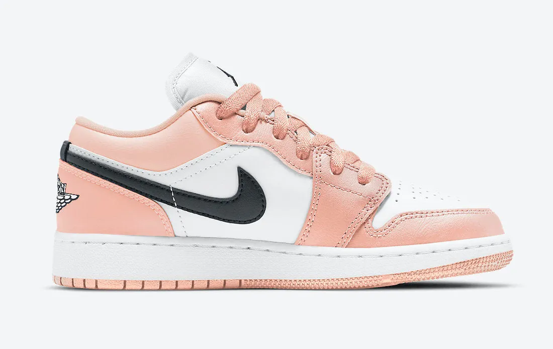 Valley Run Boho Free Air Jordan 1 Low  ??Light Arctic Pink?? GS