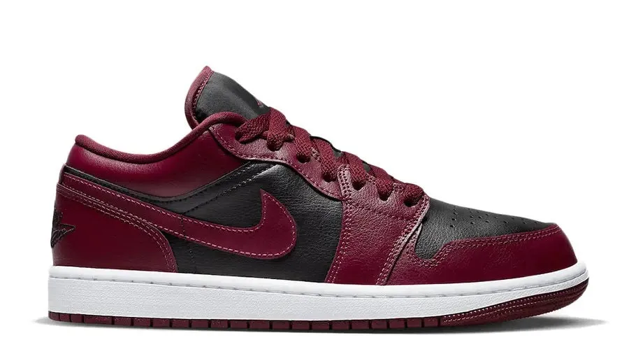 Air Jordan 1 Low Maroon Cherrywood Flexible Fit