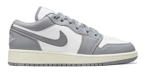 Air Jordan 1 Low Vintage Grey (GS) Cross Road Year long