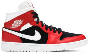 Craftsmanship Air Jordan 1 Mid Gym Red Black (W)