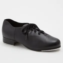 Suede Soft Comfort Midsole Caleb -- Unisex Tap Oxford -- Black