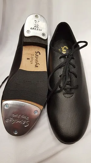 senior care Alden -- Leather Tap Shoe Oxford -- Black