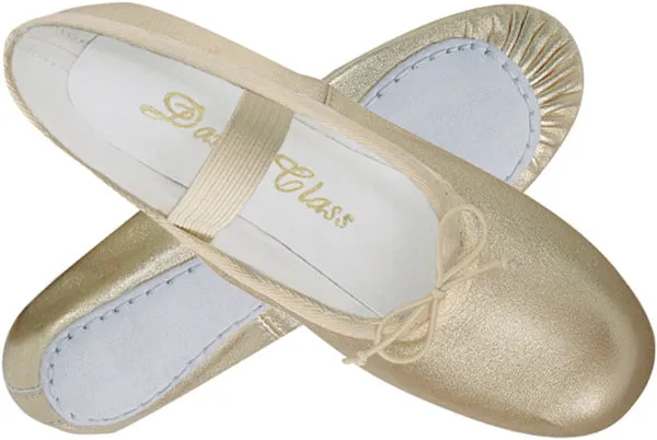 Retro Core Alice -- Women's Full Sole Ballet -- Gold