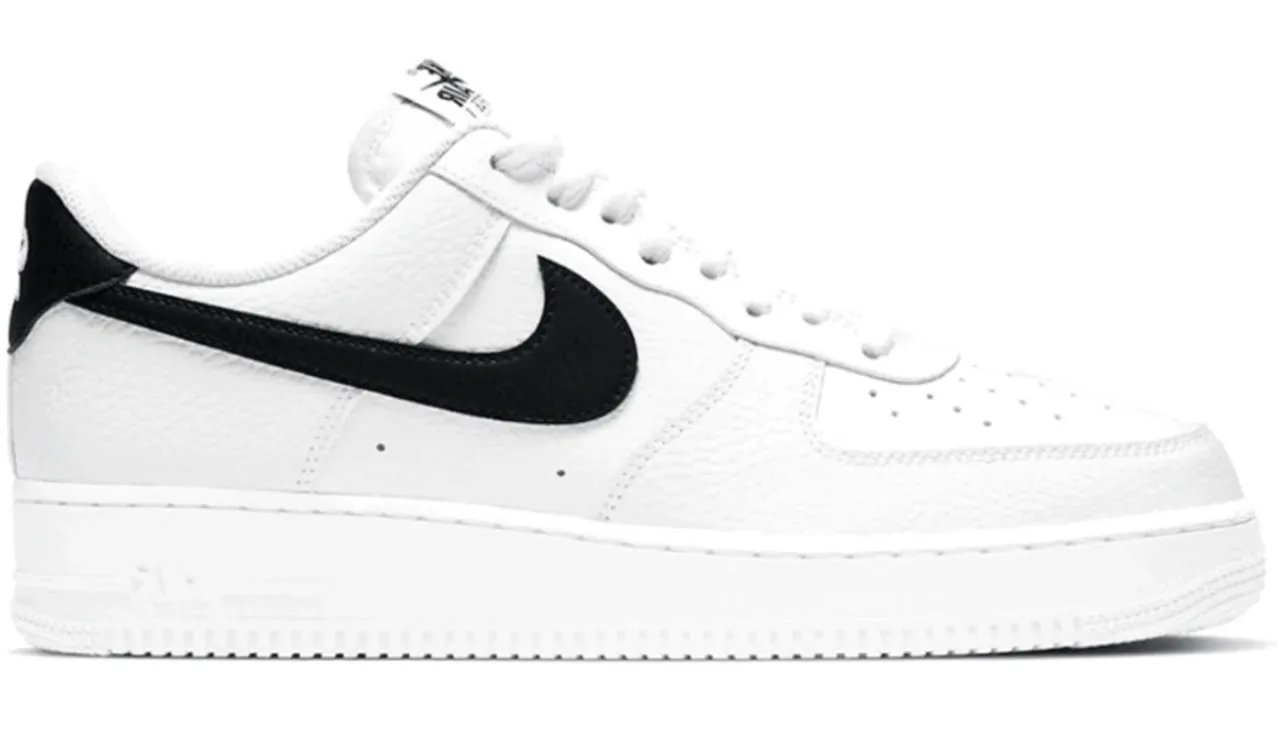 Nike Air Force 1 White Black (GS) Fitness Vibe