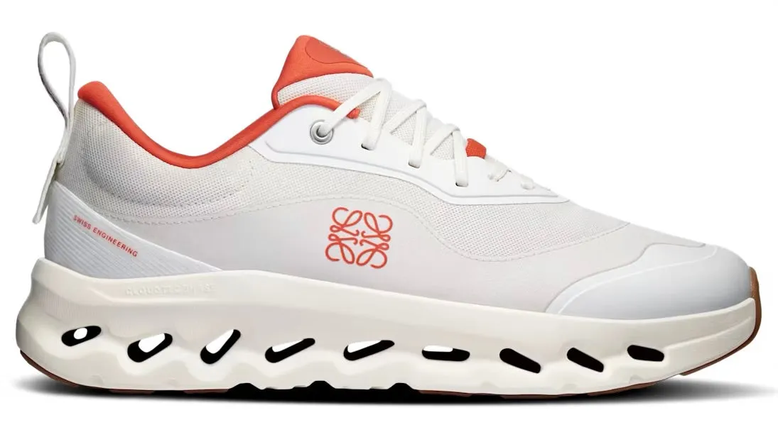 On Running Cloudtilt 2 LOEWE White Orange (Women's) Body Align All Weather Urban Walkers