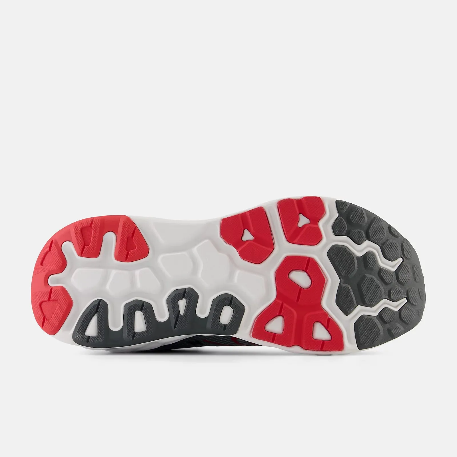 Fresh Foam X 840v1 - Aluminum Grey with True Red Cyber Mode