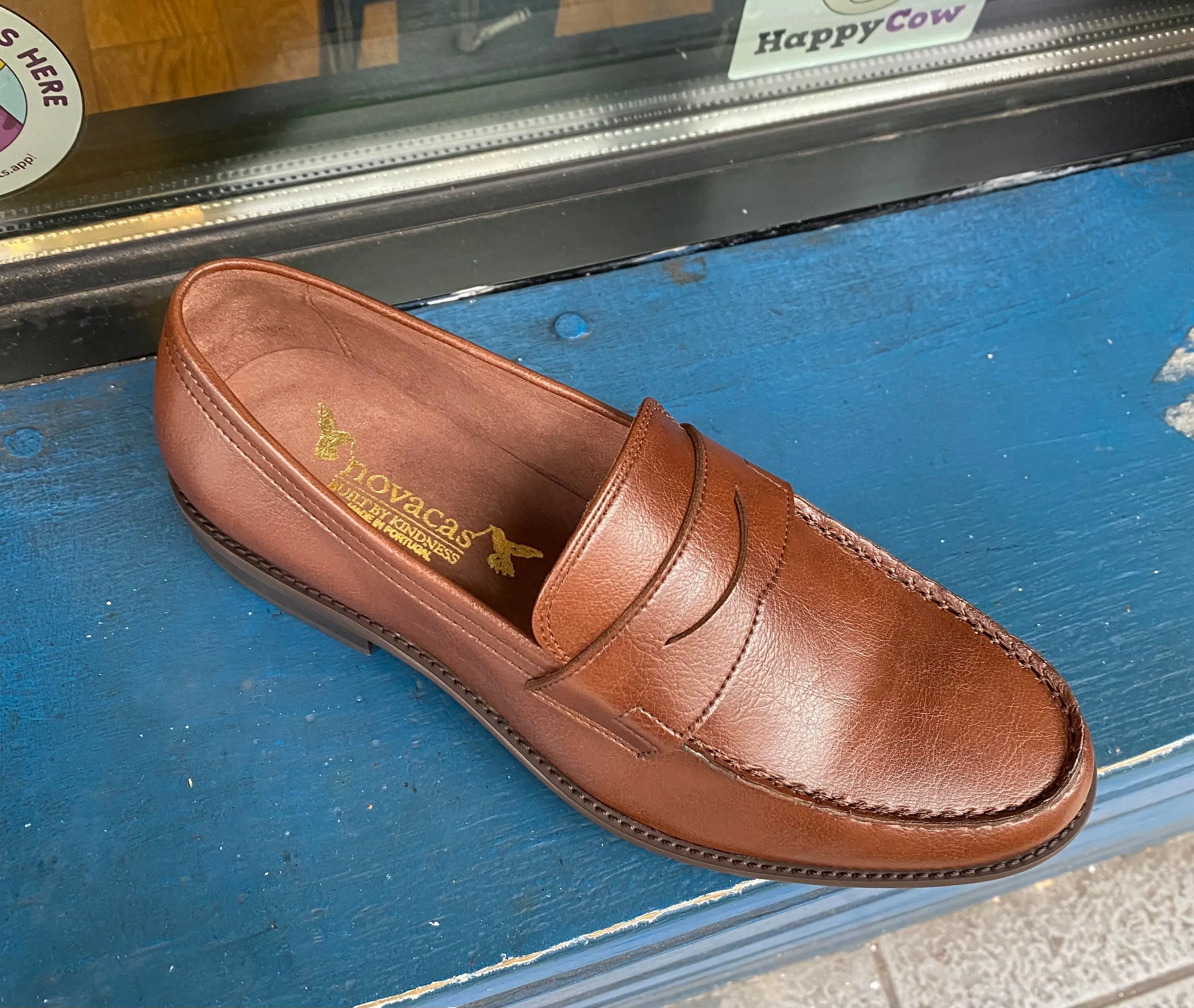 Clean White Skin Fresh Anthony Loafer in Tan from Novacas
