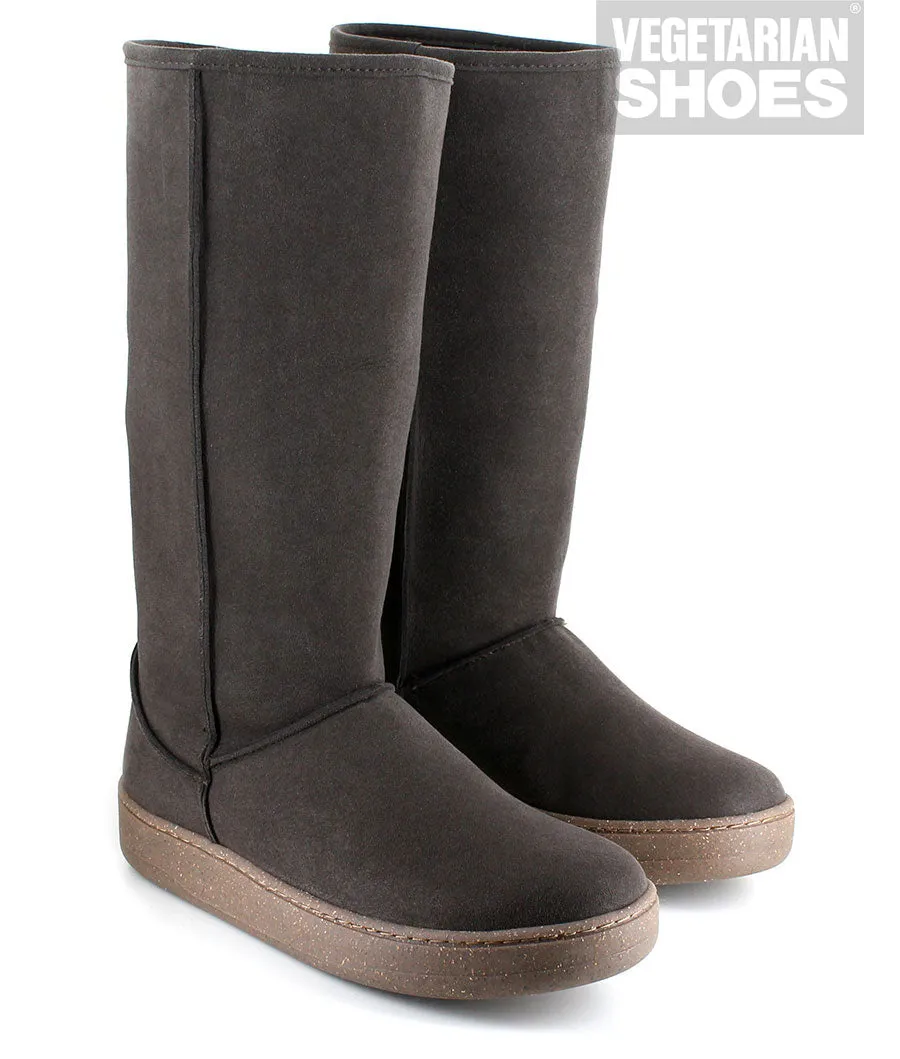 Anti Odor Highly Snugge Boot in Brown from Vegetarian Shoes
