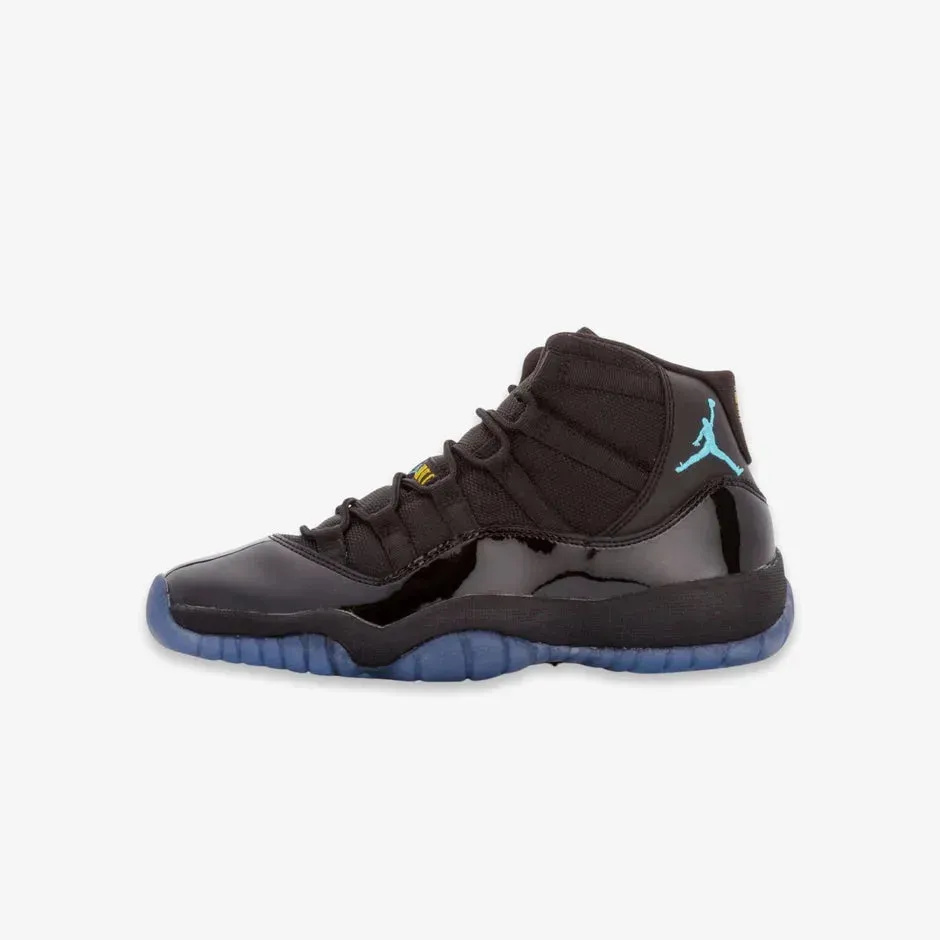 *PRE-ORDER* (GS) Air Jordan 11 Retro 'Black / Gamma Blue' (2025) 378038-017 Step Smooth Classic Cut Shock Absorption Soles
