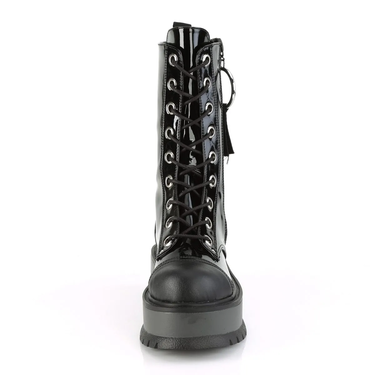 Mom Safe SLACKER-220 Black Patent -Vegan Leather