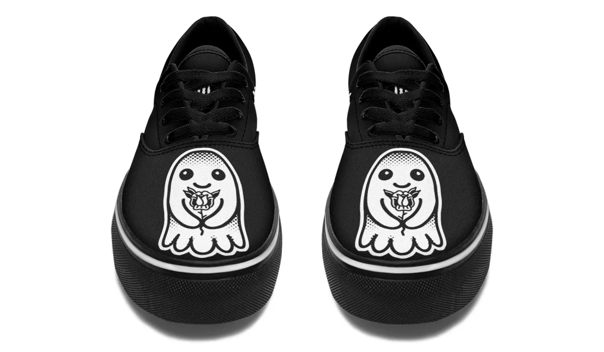 Flower Ghost Classic Shoes Earth Mood Shine Silver