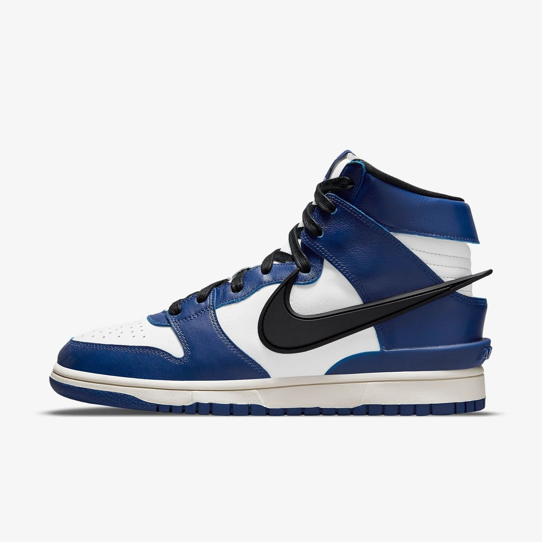 Lightweight Responsive Cushioning Good Grip (Men's) Nike Dunk High x Ambush 'Deep Royal' (2021) CU7544-400