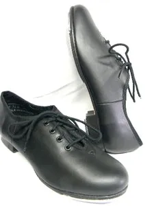 Track Run Jazzie Jr. -- Tap Oxford -- Black