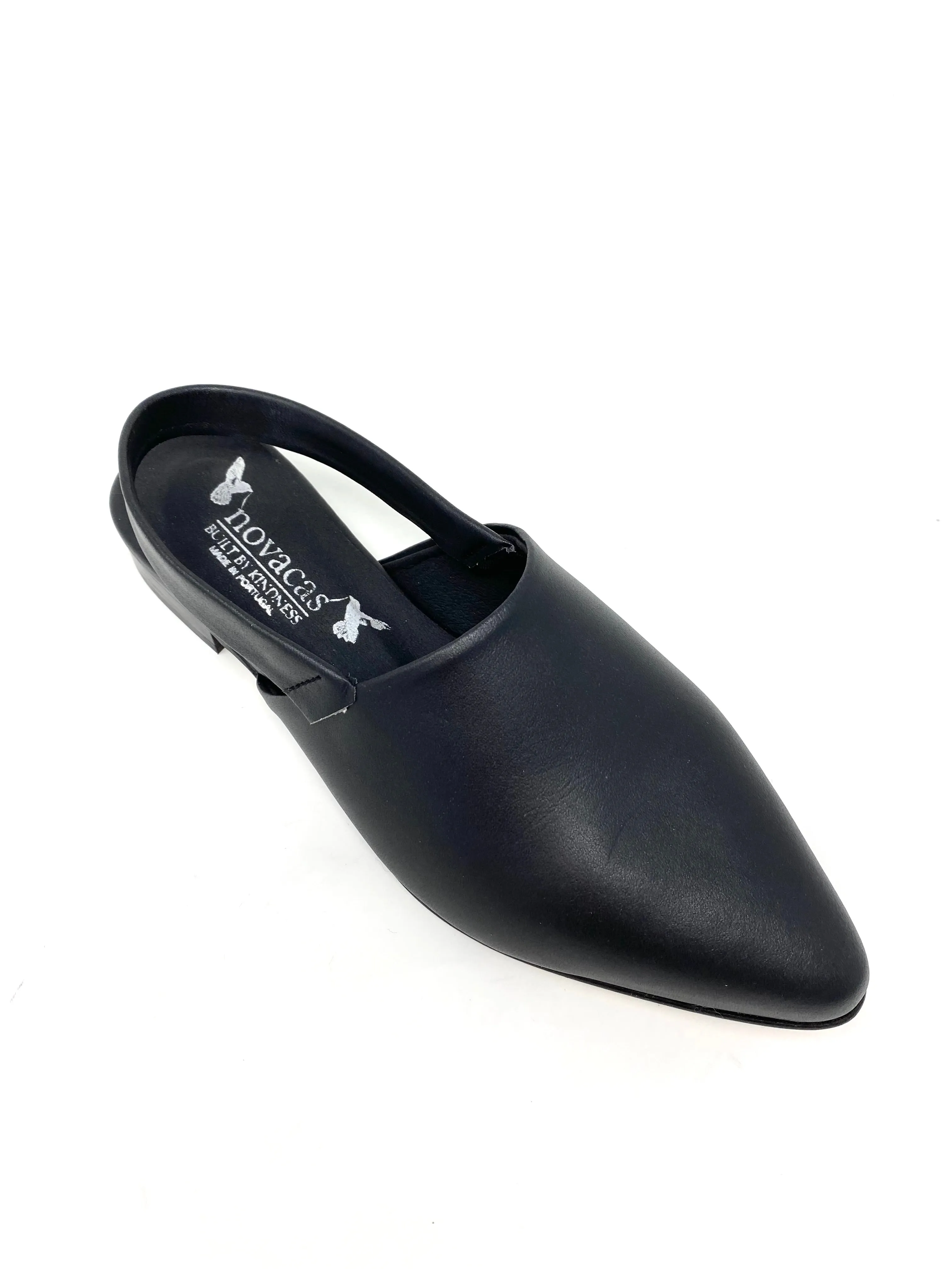 Bianca Mule in Black from Novacas Flight Safe