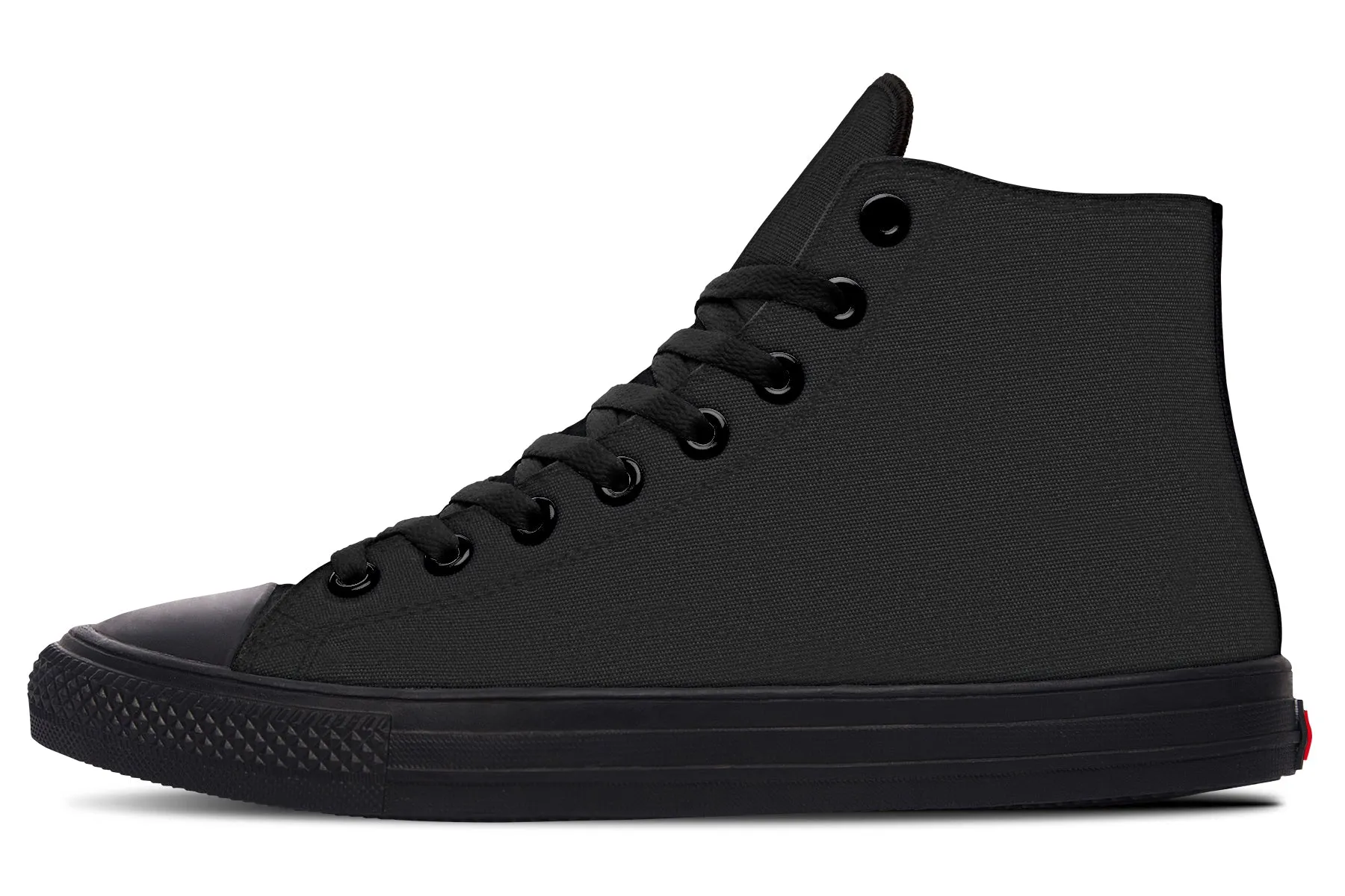 Neutral Base Black High Tops