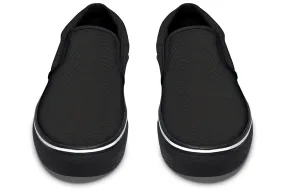 Black Slip On Shoes Dance Mode