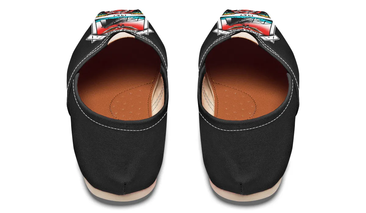 Adjustable Mothman Photo Casual Shoes