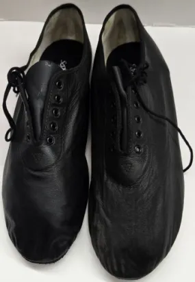 Sun Guard Nicolo -- Full Sole Jazz Oxford, Suede Sole -- Black