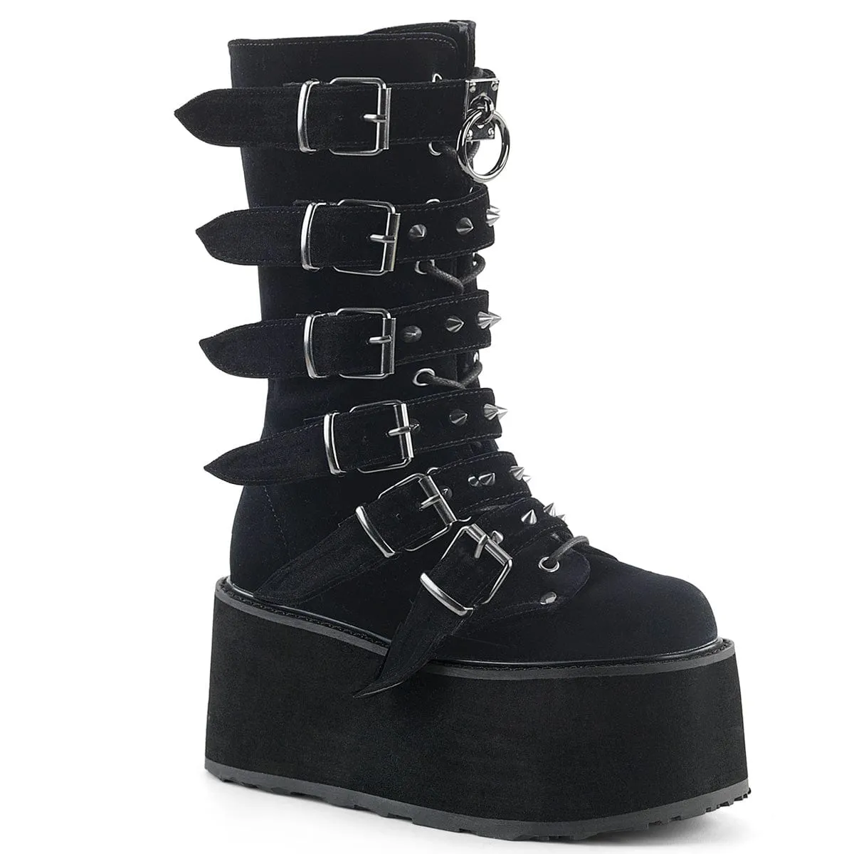 DAMNED-225 Black Velvet Comfort Strap